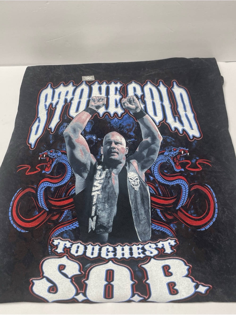 Stone Cold Graphic Men’s T-Shirt - Black